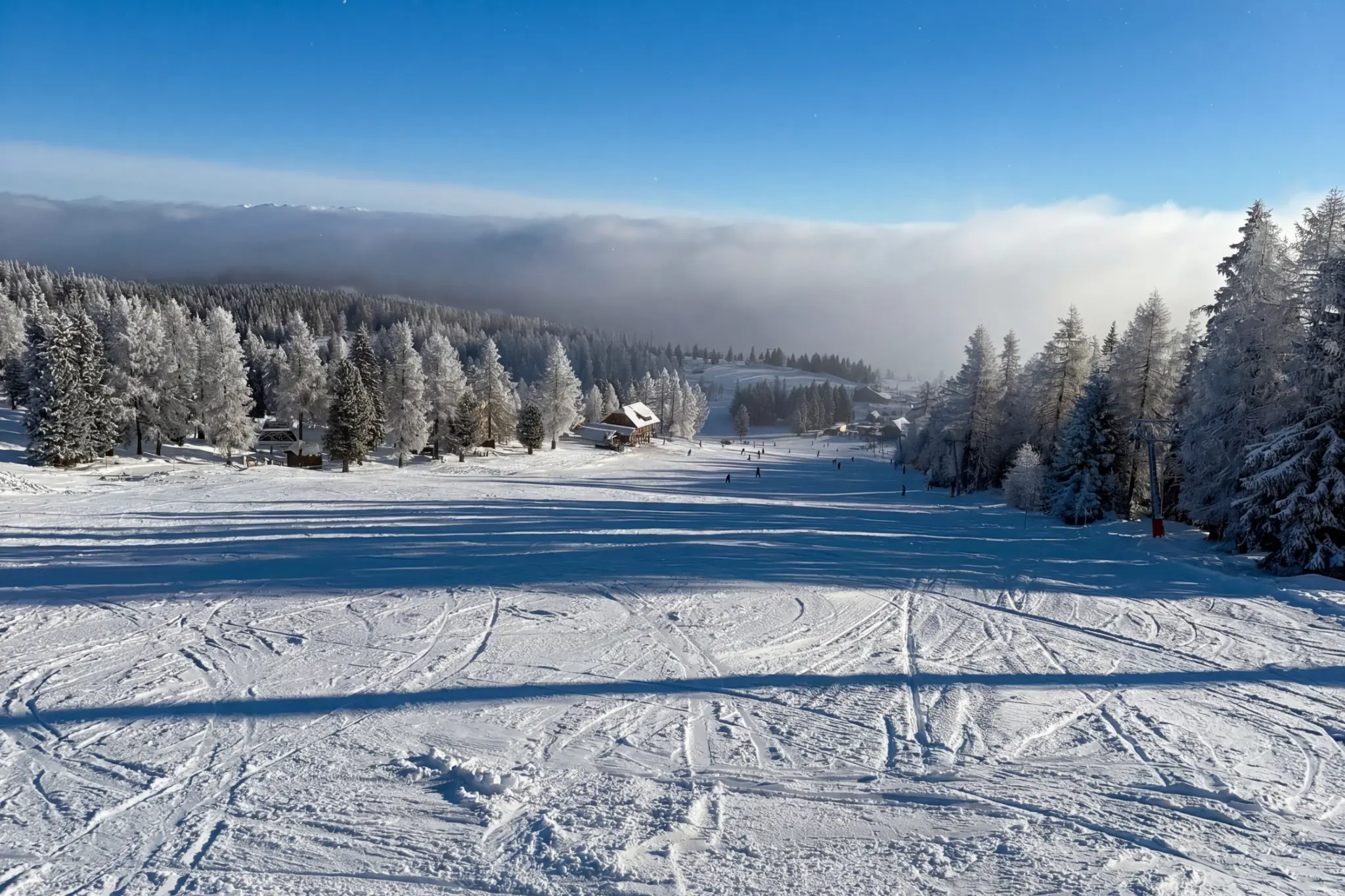 Skipiste Hochrindl — Ski-in Ski-out direkt ab der Ferienwohnung